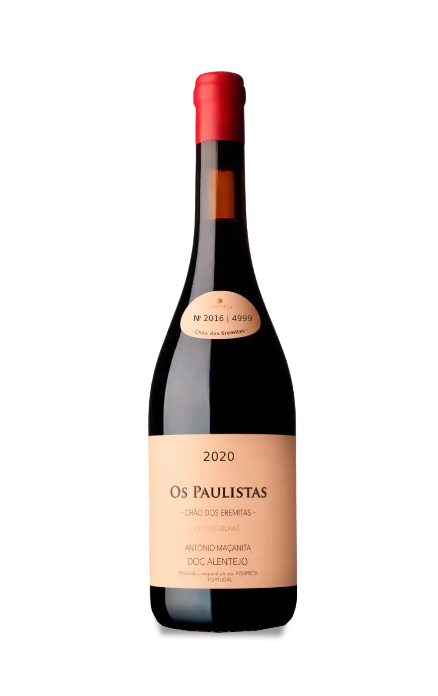 Fitaprepa Paulistas, Maçanita Paulistas, Fitapreta Vinho Tinto, Paulistas Red Wine, Maçanita Wines, Maçanita Red Wine
