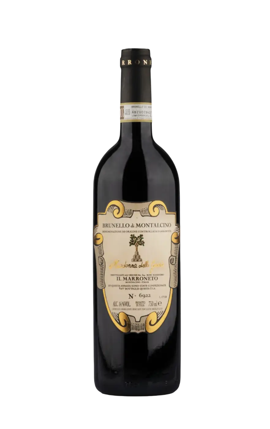 Marroneto Brunello di Montalcino, Marroneto Sangiovese, Modonna delle Grazie Wine, Vinhos de Italia