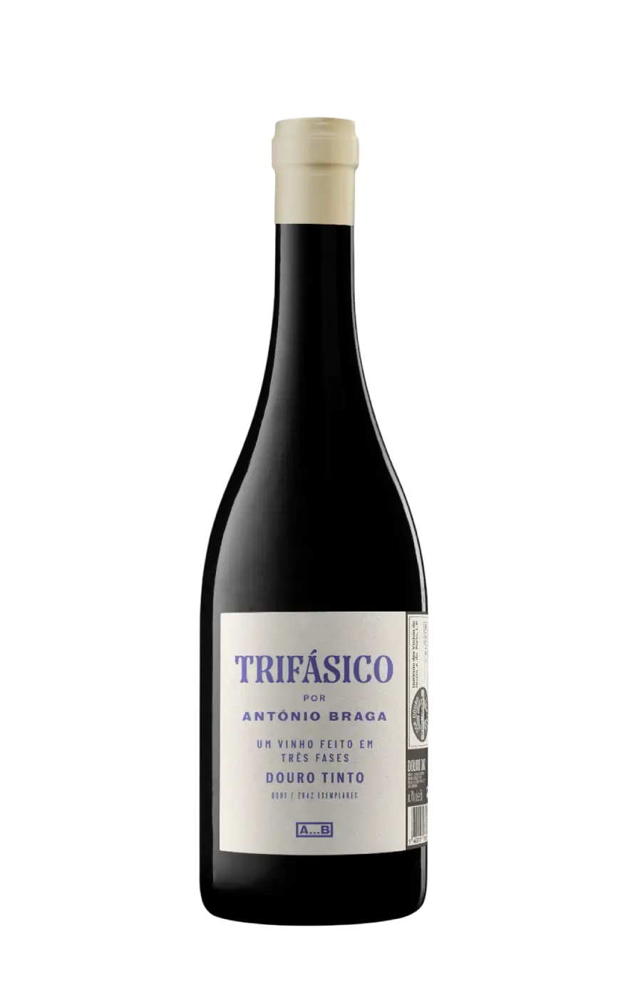 Trifásico Vinho Tinto, Trifásico Tinto, Trifásico Vinho do Douro, António Braga Trifásico, Vinho Tinto Trifásico