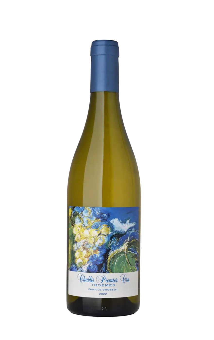 Grossot Chardonnay, Grossot Chablis, Grossot Vinho Branco, Domaine Grossot Chablis