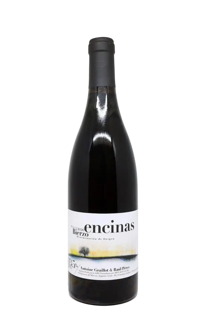 Encinas Bierzo Mencía, Encinas Mencía, Ensinas Raúl Pérez, Encinas Antoine Graillot, Encinas Vinho Tinto